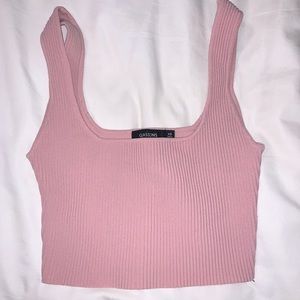 GLASSONS SQUARE NECK TANK